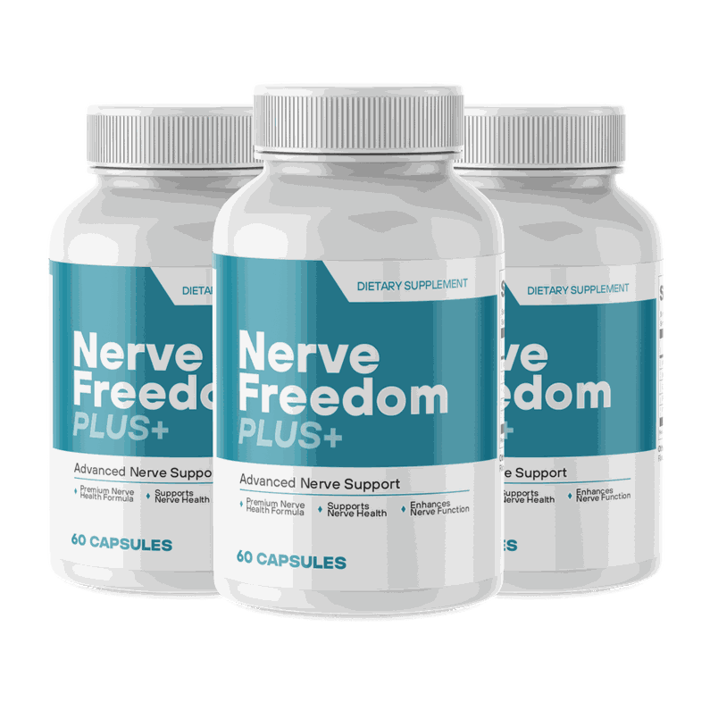 NerverFreedomPlus+ - 3 Bottles