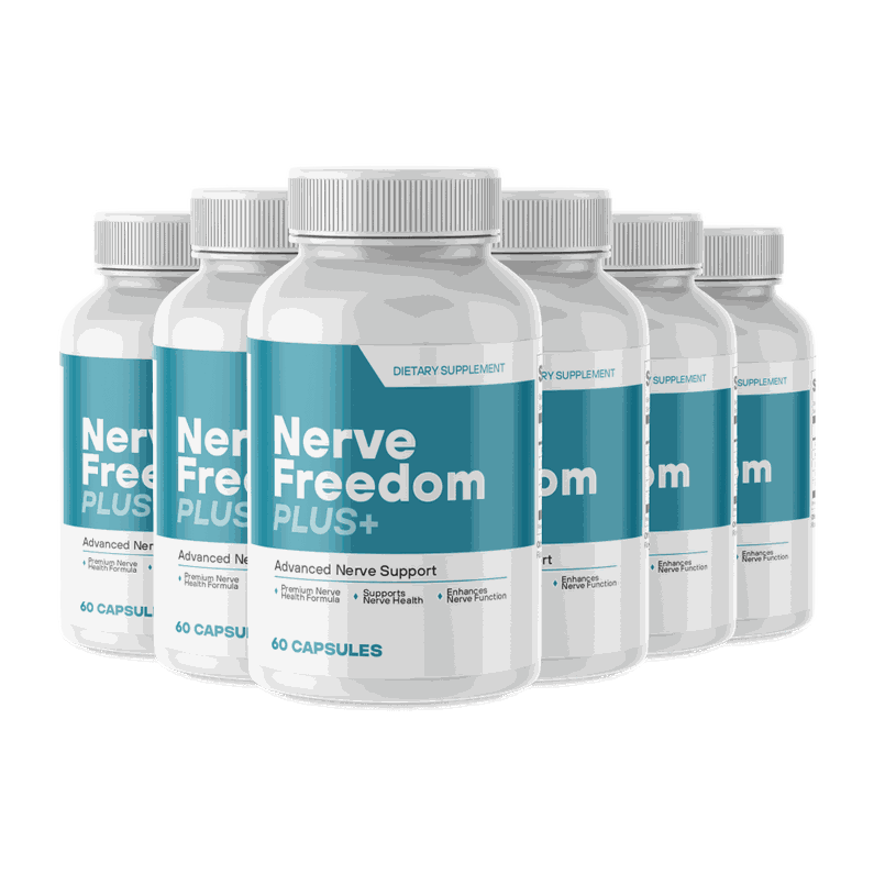 NerverFreedomPlus+ Dietary Supplement - 6 Bottles